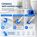 Escova Sanitária com 24 Refis Descartáveis e Suporte