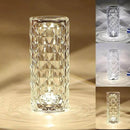Luminária Led Touch -  Cristal