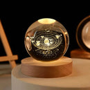 Luminária Galáxia de Cristal - AstroLuz