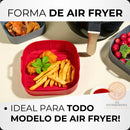 Duo de Formas de Silicone Premium para Air Fryer