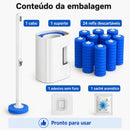 Escova Sanitária com 24 Refis Descartáveis e Suporte