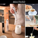 Batedor Misturador Mixer Elétrico Portátil Para Bebidas Leite Café Clara de Ovo 2 em 1