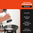Tapioqueira Prática 2 em 1 Peneira + Armazenador de Tapioca Sem Sujeira na Cozinha - SHEFA