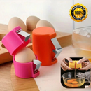 Quebrador De Ovo Prático Inox Para Cozinha Doméstica Cores Sortidas