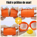Quebrador De Ovo Prático Inox Para Cozinha Doméstica Cores Sortidas