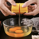 Quebrador De Ovo Prático Inox Para Cozinha Doméstica Cores Sortidas