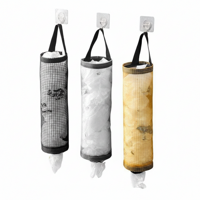 organizador de sacolas de compras/Dispenser/Bolsa Organizadora De Plástico Para Armazenamento De Sacolas De Cozinha