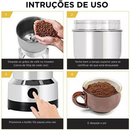 220V/110V Moedor Triturador De Grãos E Café E Alimentos Elétrico Multifuncional Aço Inox Doméstico