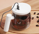 Caneca Automática Mistura Shake Com Cabo De Plástico 400ml Elétrica Recarregável 7000rpm Alta Velocidade