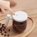 Caneca Automática Mistura Shake Com Cabo De Plástico 400ml Elétrica Recarregável 7000rpm Alta Velocidade